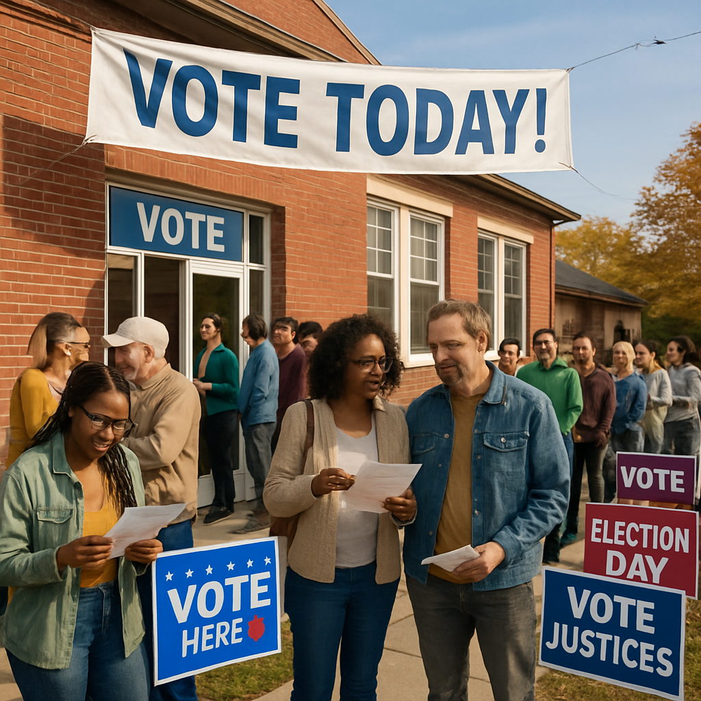 Historic Day at Pennsylvania Polls: Voters Hold Supreme Court's Future in Their Hands